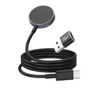 Astorgos USB-C e USB-A Supporto Magnetico per Dock di Ricarica compatibile con Samsung Galaxy Watch 8/7/Ultra/6/6 Classic/5/5 Pro/4/4 Classic/3/Active 2/FE, Cavo di Ricarica Sicuro Portatile da 3,3”