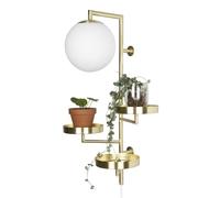 Astoria Applique Ottone Spazzolato