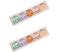 ASTRA Make-UP Color Concealer - Palette Viso Correttori Cromatici 2x6,
