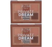 Astra Make-Up Private Dream Eyes Palette Tonalità 02 Cruise 2x1 St
