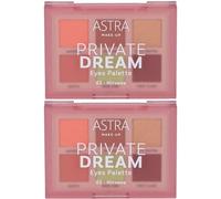 Astra Make-Up Private Dream Eyes Palette Tonalità 03 Nirvana 2x1 St