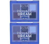 Astra Make-Up Private Dream Eyes Palette Tonalità 04 Jet 2x1 St