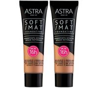ASTRA Make-UP Soft Mat Foundation - Fondotinta Effetto Opaco Naturale