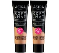 ASTRA Make-UP Soft Mat Foundation - Fondotinta Effetto Opaco Naturale