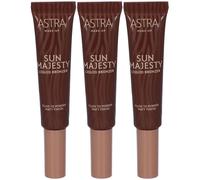Astra Make-Up Sun Majesty Liquid Bronzer Tonalità 01 Light 3x15 ml