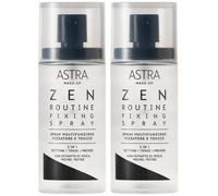ASTRA Make-UP Zen Routine Fixing Spray - Spray Viso Multi-Funzione 2x5