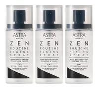 ASTRA Make-UP Zen Routine Fixing Spray - Spray Viso Multi-Funzione 3x5