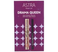 Astra Makeup Kit Regalo Drama Queen Combo Occhi Matita + Mascara 1 pz