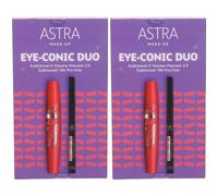 Astra Makeup Kit Regalo Eye Conic Duo Combo Occhi Matita + Mascara 2x1