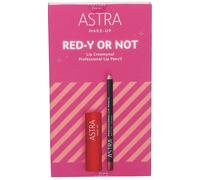 Astra Makeup Kit Regalo Read-Y Or Not Combo Labbra Rossetto + Matita L