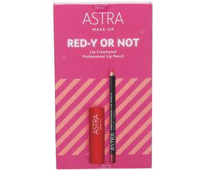 Astra Makeup Kit Regalo Read-Y Or Not Combo Labbra Rossetto + Matita L