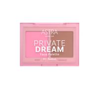 ASTRA MAKEUP PRIVATE DREAM face palette 01 RADICAL 7g - Palette viso
