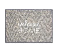 Astra Miabella - Tappeto antiscivolo per soggiorno, per interni, cucina, corridoio, antiscivolo, lavabile, 50 x 70 cm, a spina di pesce Welcome Home