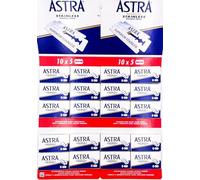 Astra Stainless, Lamette da Barba, 100 pezzi