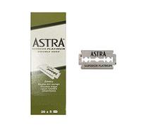 Astra Superior Platinum - Lame per rasoio da barba, 200 pezzi
