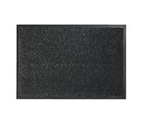Astra tappetino antisporco resistente - zerbino antiscivolo per porte - zerbino per interni - tappetino d'ingresso robusto - tappeto (grigio, 60x80cm)