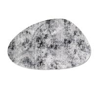 Astra Tappeto morbido e soffice - Pure & Soft - Ciottoli grigi 62x100cm - Tappeto da cucina lavabile per interni - Tappeto per porte resistenti - Tappeto