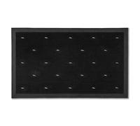 Astra Zerbino in gomma Tappetino antisporco resistente alle intemperie - tappetino in gomma antiscivolo Tappetino per porte da esterno - Border Pin zerbino 45x75 cm