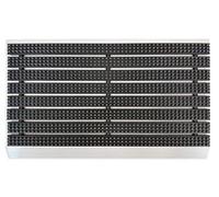 Zerbino per esterni Super Brush - Tappeto per porte in alluminio - Tappeto antisporco in alluminio all'interno - estremamente resistente - antiscivolo - sostenibile - 40x60cm, grigio