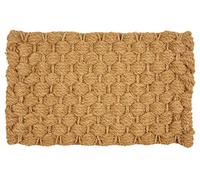 Astra Zerbino per interni - zerbino in cocco riciclabile - zerbino sostenibile 45x75 cm - zerbino cattura sporco di facile manutenzione naturale