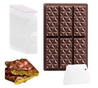 AstraGlam 1 stampo per cioccolato Dubai in silicone per cioccolatini e cioccolatini, stampo in silicone di alta qualità per pistacchi, cioccolato, capelli d'angelo, pasta per congelatore e cottura