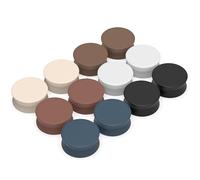 AstraGlam 12 paia di potenti magneti per hijab, sottile spilla magnetica senza ago, spille per hijab per sciarpa, velo, vestito - antiscivolo, opachi, versatili per donne