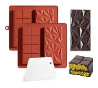 AstraGlam 2 stampi per cioccolatini Dubai in silicone, pistacchio Kadayif, per cioccolatini, capelli d'angelo, in silicone, per cuocere creazioni creative al cioccolato per ogni occasione