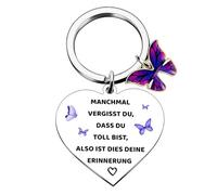AstraGlam Regali per donne di compleanno, regalo ispiratore a farfalla per ragazze, adolescenti, articolo di riempimento per adulti, a volte dimentichi che sei fantastico