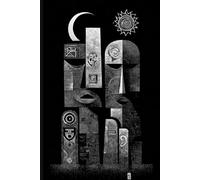 Astral Monolith Dot Grid Journal: A Dot Grid Notebook Inspired by Ancient Symbols and Celestial Art