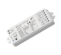 AstraLED - WT5 Controller LED Dimmer Wi-Fi 5 in 1 per Strisce Led con Ingressi App per Smartphone Tuya, Alexa, Google Home, Telecomando RF. Perfetto per Strip Led RGB, RGBW, RGB+CCT, Bianco Dinamico