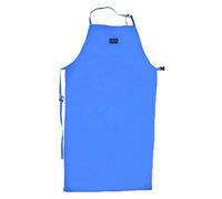 AstraLoom Grembiule di sicurezza CryO Grembiule protettivo criogenico a temperatura ultra bassa per il funzionamento del frigorifero Celle frigorifere Protezione dall'azoto Blu 90x70cm