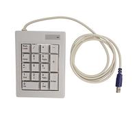 AstraLoom Mechanical Numeric Keypad 17 Keys Silent Tactile Black Switch USB Wired Compact Number Pad for Office Accounting Finance Banking Stock Trading