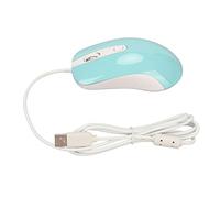 AstraLoom Mouse da gioco cablato RGB retroilluminato 3500 DPI Design ergonomico Sensore ad alta precisione Plug and Play USB per PC Materiale ABS (Blu)