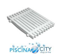 ASTRALPOOL 00217 GRIGLIA SFIORO LARGHEZZA 24,5 CM SPESSORE 2,2 CM