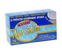 Net’Skim® CALZA FILTRANTE PER CESTELLLO SKIMMER DI PISCINE MINIPISCINE PISCINA