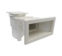 Astralpool 11304 Skimmer Standard Bocca Lunga Coperchio Quadrato 17l