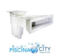 ASTRALPOOL 56176 SKIMMER SFIORATORE PISCINE LINER E PREFABBRICATE - 17, 5 LITRI