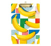 Astratto Banana Colorful A4 Appunti caso Impermeabile per Allenatori di Softball Appunti Insegnante Dimensioni 9 x 12