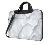 Astratto Bianco Marmo Modello Laptop Bag Laptop Case 15.6 Pollice Computer Borse Imbottito Della Copertura Del Manicotto Per Le Donne