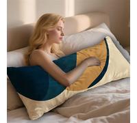 Astratto Cuscino per Dormire Laterale 50x90cm Cuscino Lungo per Dormire sul Fianco Per Gravidanza e Sostenere la Maternità, Pillow Gravidanza Arte Cuscini Corpo Velluto Federe Cuscini Divano LYD-609