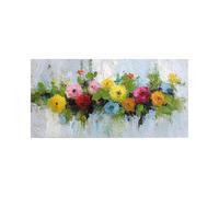 Astratto Diamond Painting Kit Completo, 5D DIY Diamond Painting Adulti Fiore Pittura Bambini Strass Kit Ricamo Punto Croce, Fai Da Te Passatempo per Adulti, Decorazioni Casa Regalo 120x60 CM 2509-7073