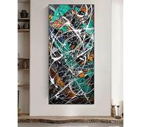 Astratto Diamond Painting Kit Completo, Linea Diamond Painting Grande 150x50cm, Fai da Te 5D Diamantini Crystal Art Strass Ricamo a Punto Croce Artigianale Kit Decorazione Domestica, Regali 0R-749