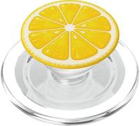 Astratto Fetta di limone Grafica PopSockets PopGrip per MagSafe