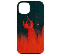 Astratto Fiamme rosse dell'Inferno e Demone Eye Custodia per iPhone 13