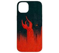 Astratto Fiamme rosse dell'Inferno e Demone Eye Custodia per iPhone 14 Plus