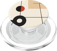 Astratto Geometrico Circle Line Minimal Design Moderno PopSockets PopGrip per MagSafe