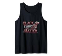 Astratto Labrador Silhouette, Black Labs Matter Canotta