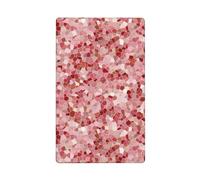 Astratto Marrone Beige Forme di Colore Singolo Toggle Blank Wall Plate Light Switch Cover Decorativo 1 Gang per Cucina Camera Bagno Dimensioni 11.4x7cm