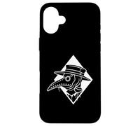 Astratto Medico della peste Steampunk Gotico Fiction Cosplay Custodia per iPhone 16 Plus