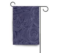 Astratto Modelli Circolari Inverno bandiere all'aperto Pasqua porta banner per la decorazione del giardino 28x40 double sided